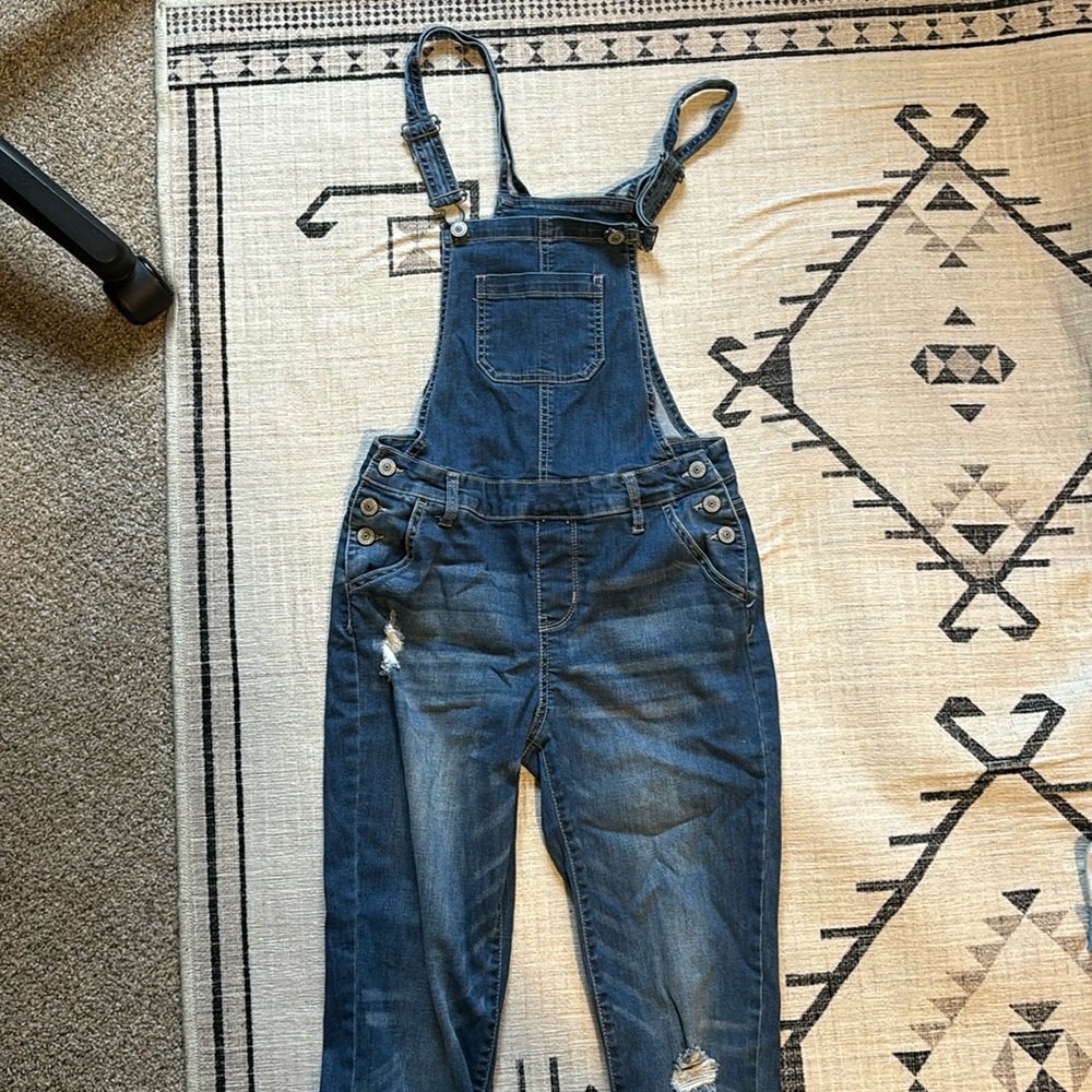 Overalls, size kids 16. Only worn once.